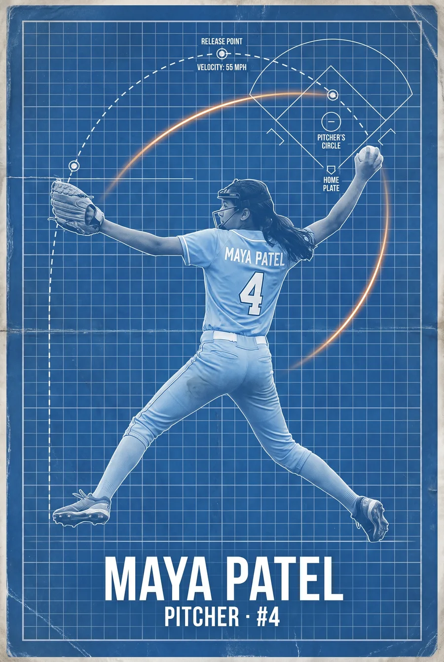 Blueprint sample poster