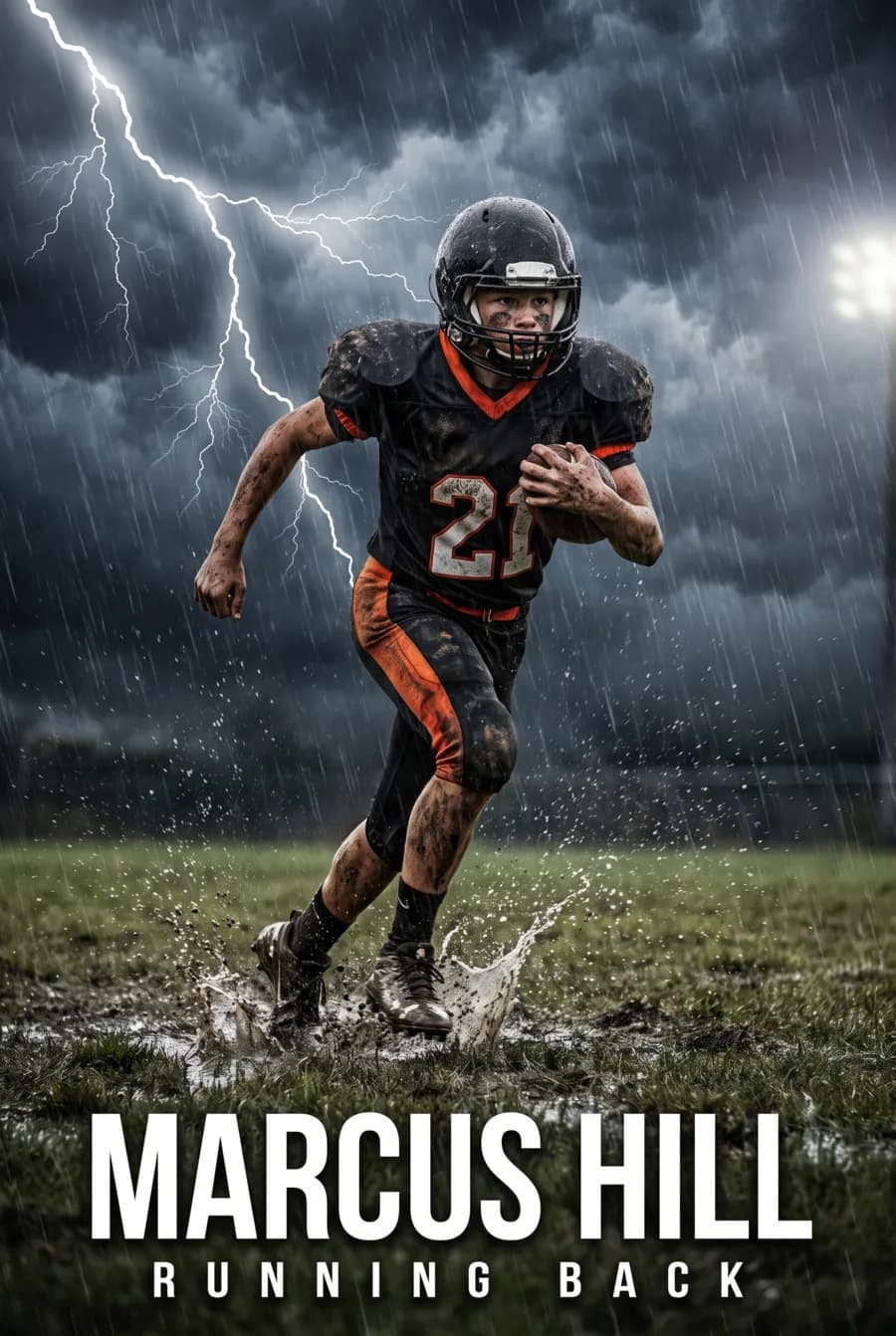 Storm Chaser poster style