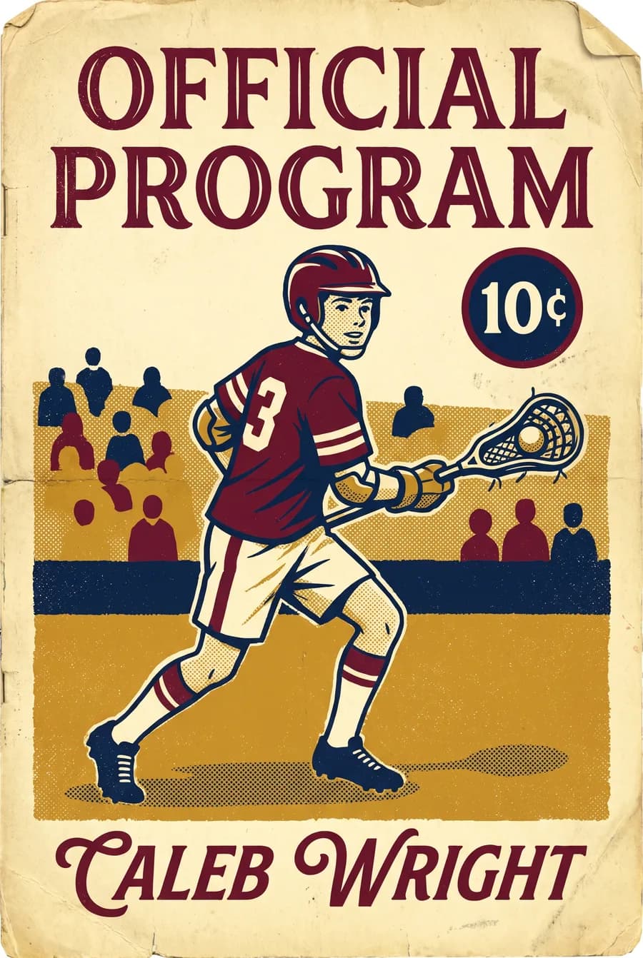 Vintage Program sample poster